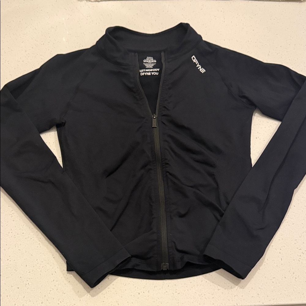 DFYNE Black Full-Zip Jacket